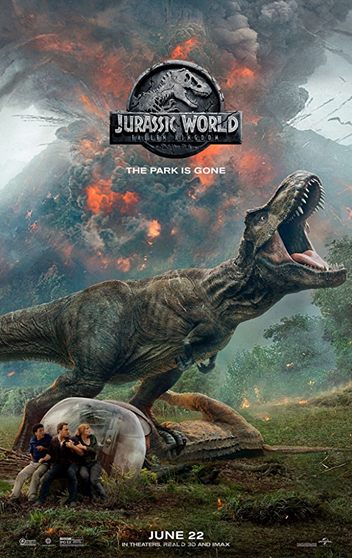 侏羅紀世界2 殞落國度 電影海報